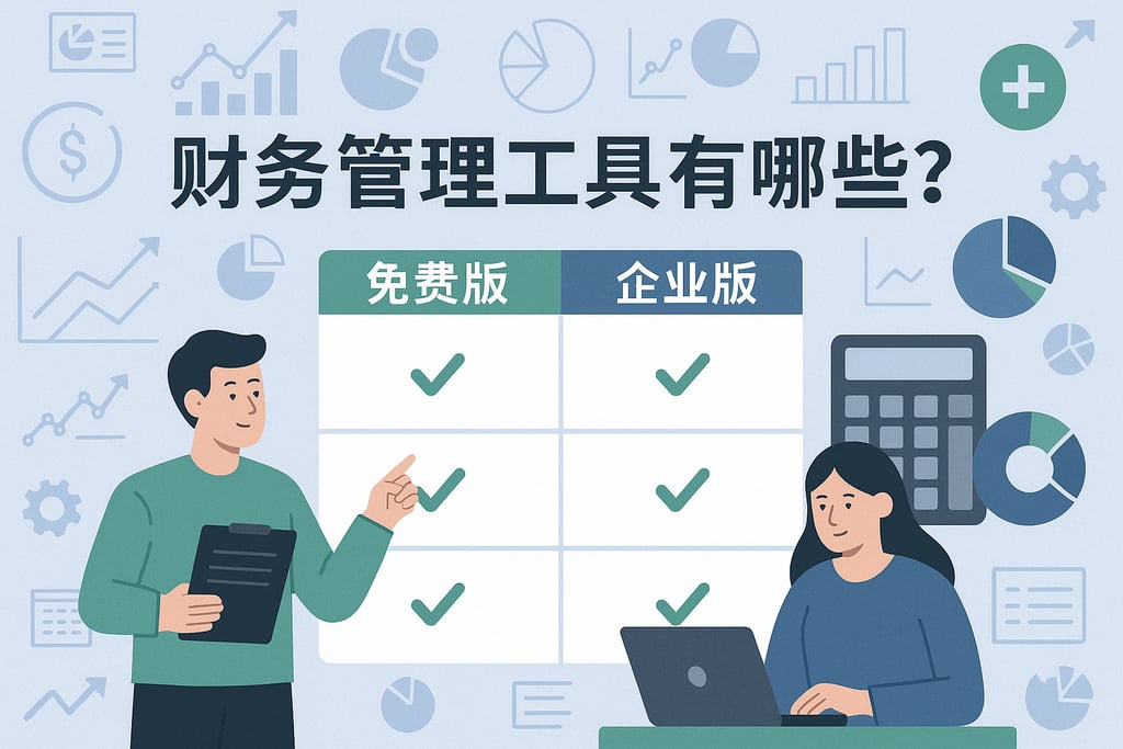 财务管理工具有哪些？免费版与企业版功能对比