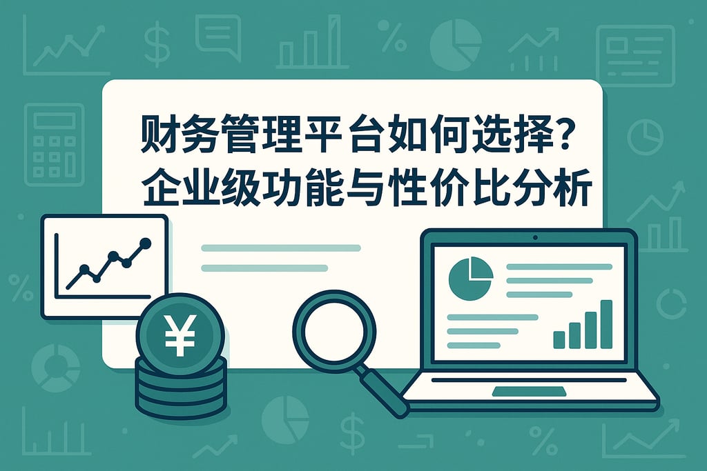 财务管理平台如何选择？企业级功能与性价比分析