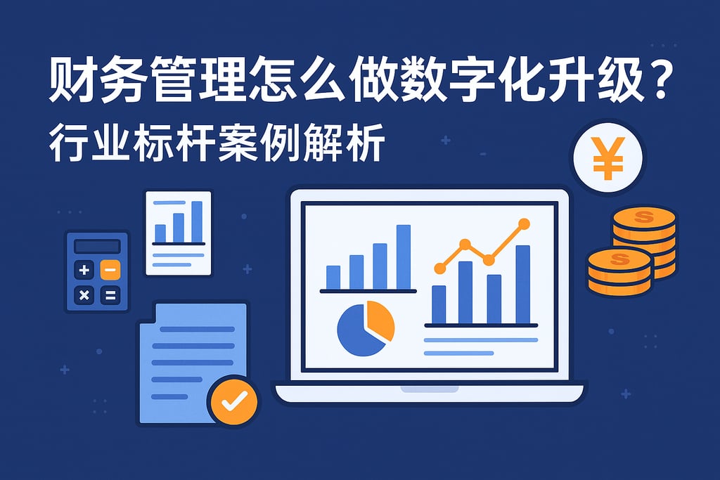 财务管理怎么做数字化升级？行业标杆案例解析