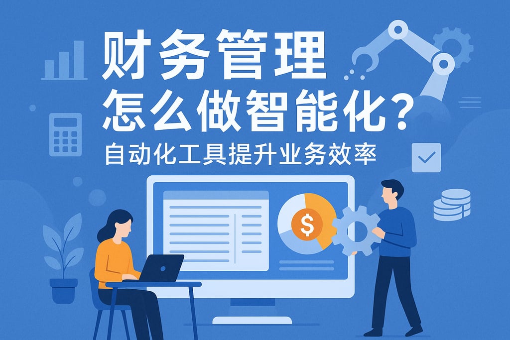 财务管理怎么做智能化？自动化工具提升业务效率