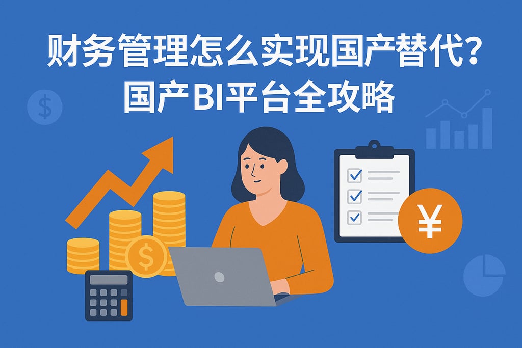 财务管理怎么实现国产替代？国产BI平台全攻略