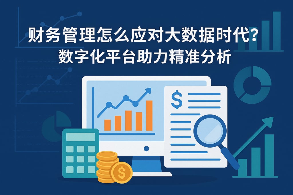 财务管理怎么应对大数据时代？数字化平台助力精准分析