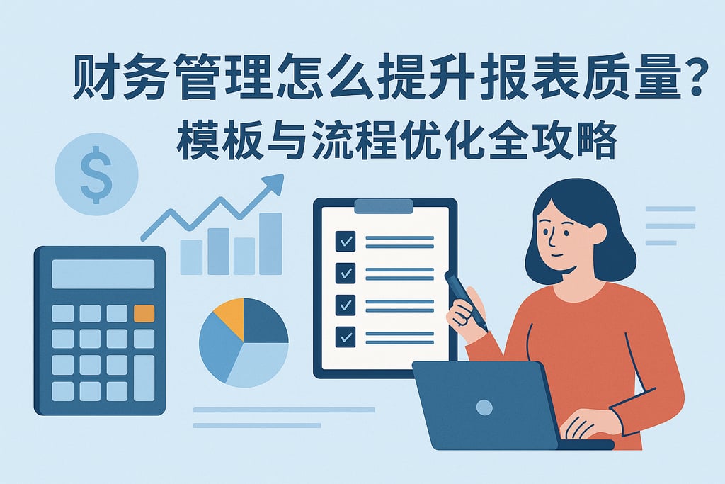 财务管理怎么提升报表质量？模板与流程优化全攻略
