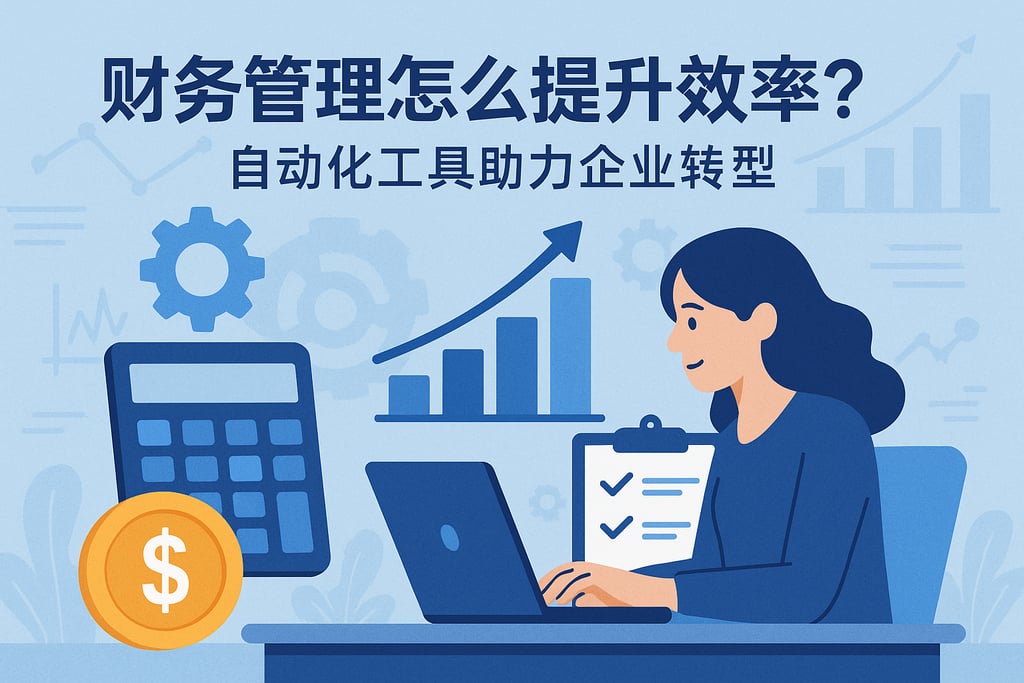 财务管理怎么提升效率？自动化工具助力企业转型