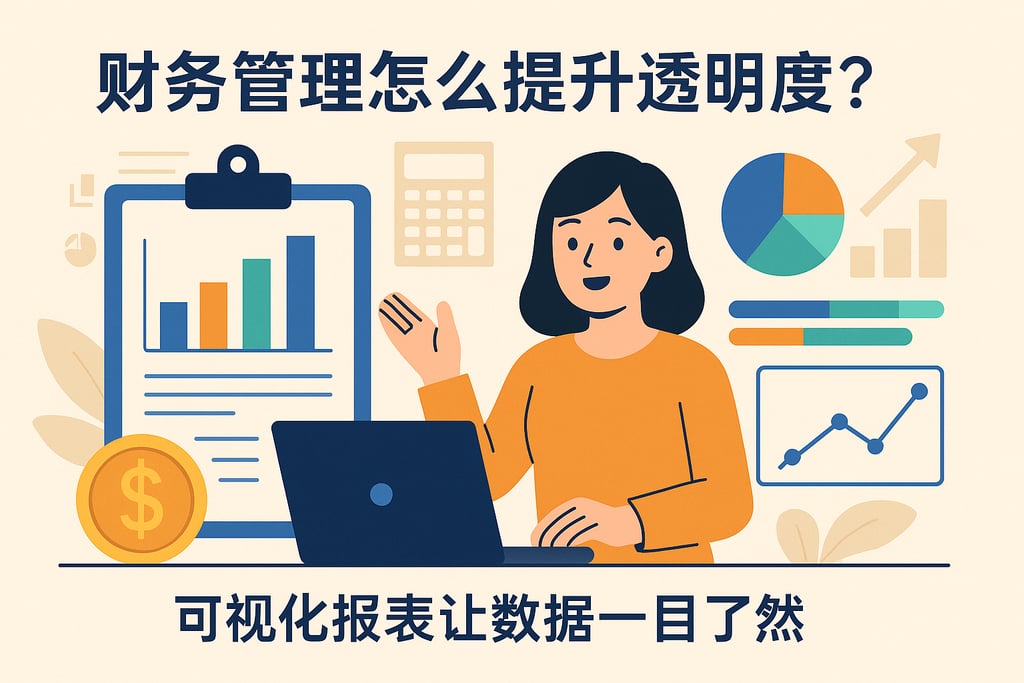 财务管理怎么提升透明度？可视化报表让数据一目了然