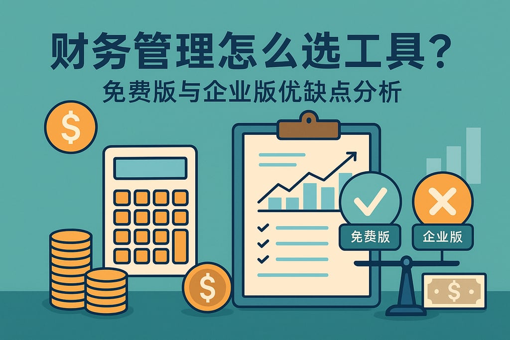 财务管理怎么选工具？免费版与企业版优缺点分析