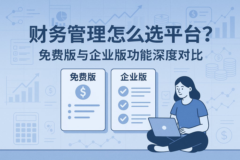 财务管理怎么选平台？免费版与企业版功能深度对比