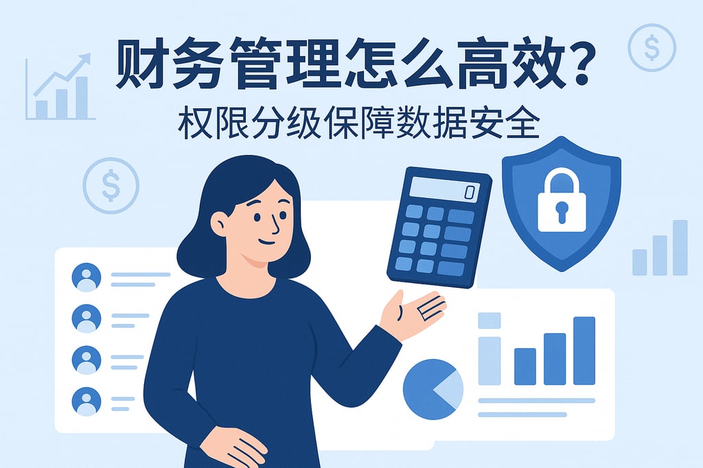 财务管理怎么高效？权限分级保障数据安全