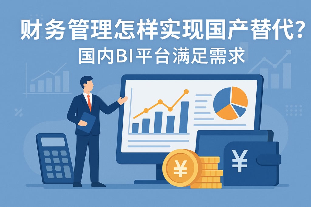 财务管理怎样实现国产替代？国产BI平台满足需求