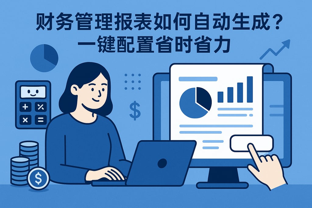 财务管理报表如何自动生成？一键配置省时省力