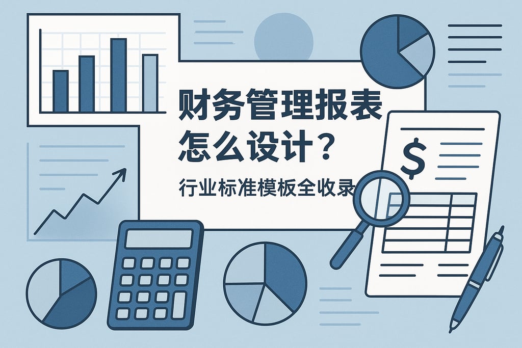 财务管理报表怎么设计？行业标准模板全收录
