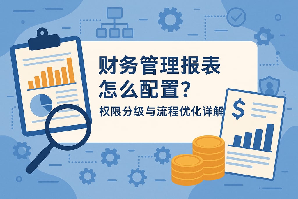 财务管理报表怎么配置？权限分级与流程优化详解