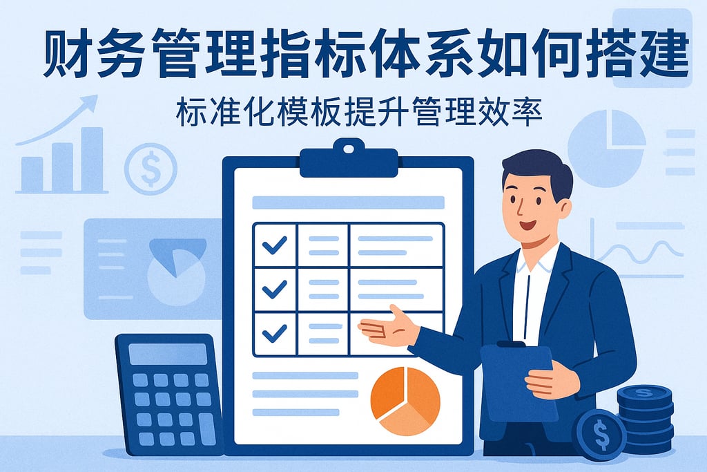 财务管理指标体系如何搭建？标准化模板提升管理效率
