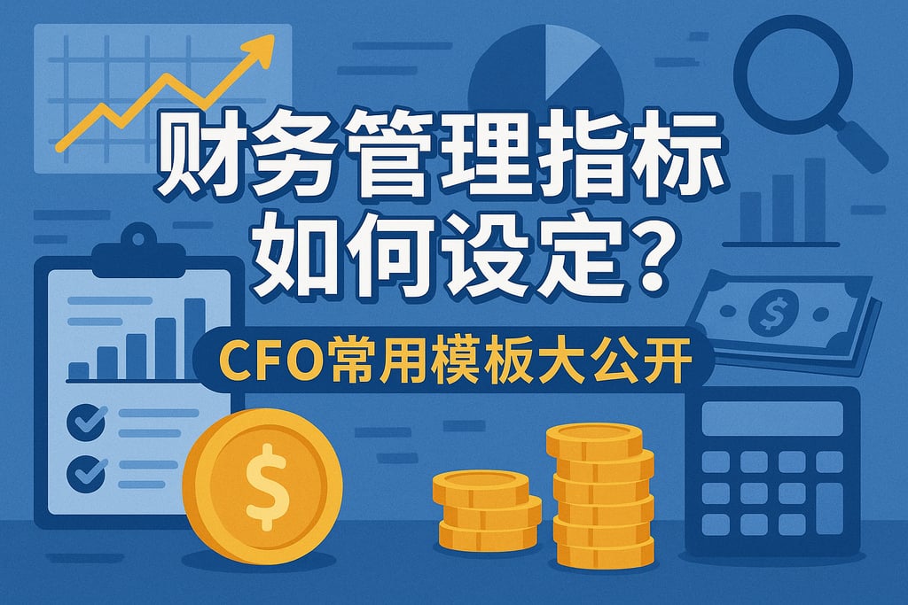 财务管理指标如何设定？CFO常用模板大公开
