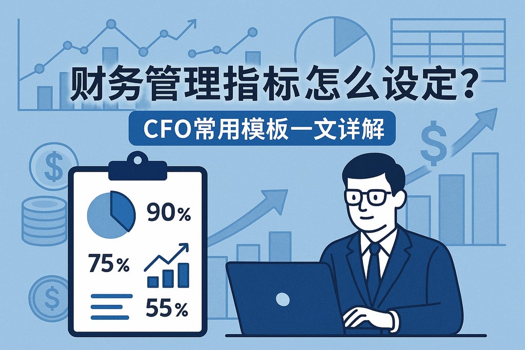财务管理指标怎么设定？CFO常用模板一文详解