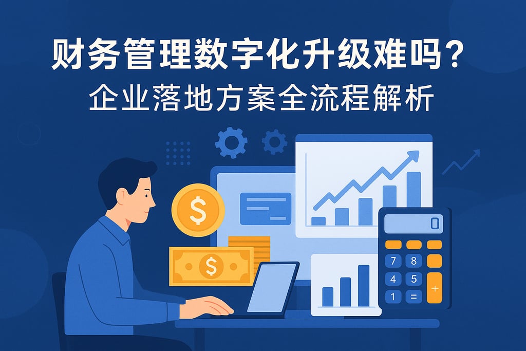 财务管理数字化升级难吗？企业落地方案全流程解析
