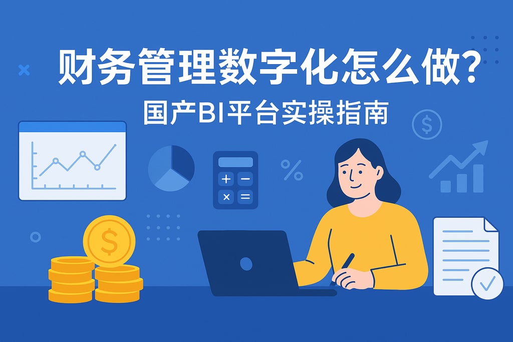 财务管理数字化怎么做？国产BI平台实操指南