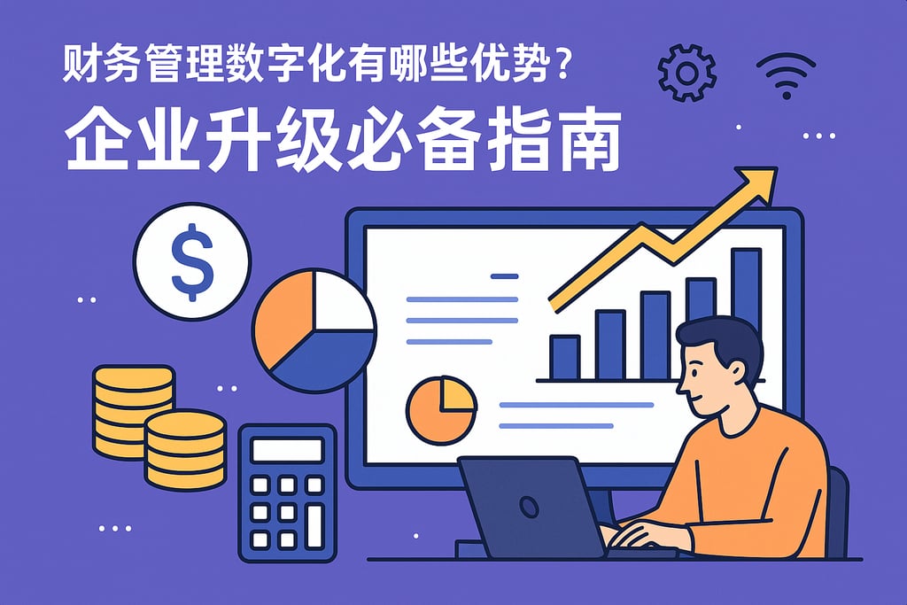 财务管理数字化有哪些优势？企业升级必备指南