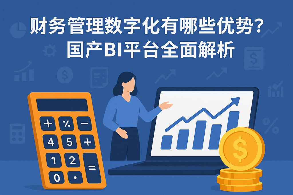 财务管理数字化有哪些优势？国产BI平台全面解析