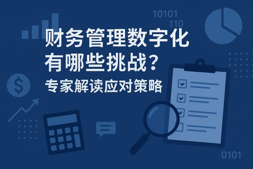 财务管理数字化有哪些挑战？专家解读应对策略