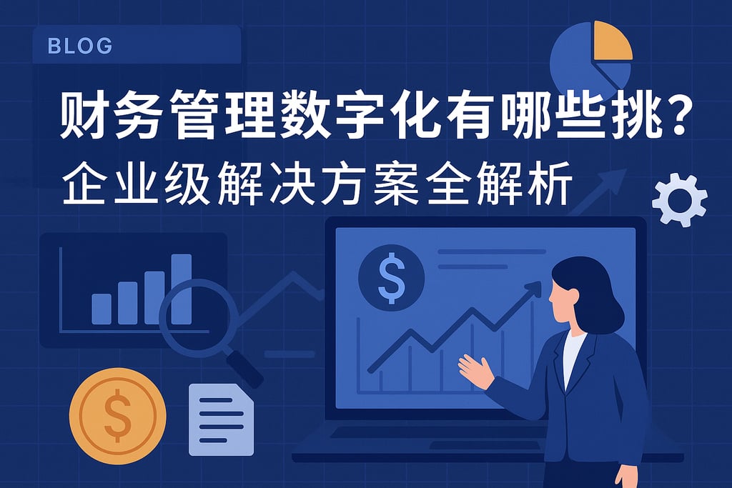 财务管理数字化有哪些挑战？企业级解决方案全解析
