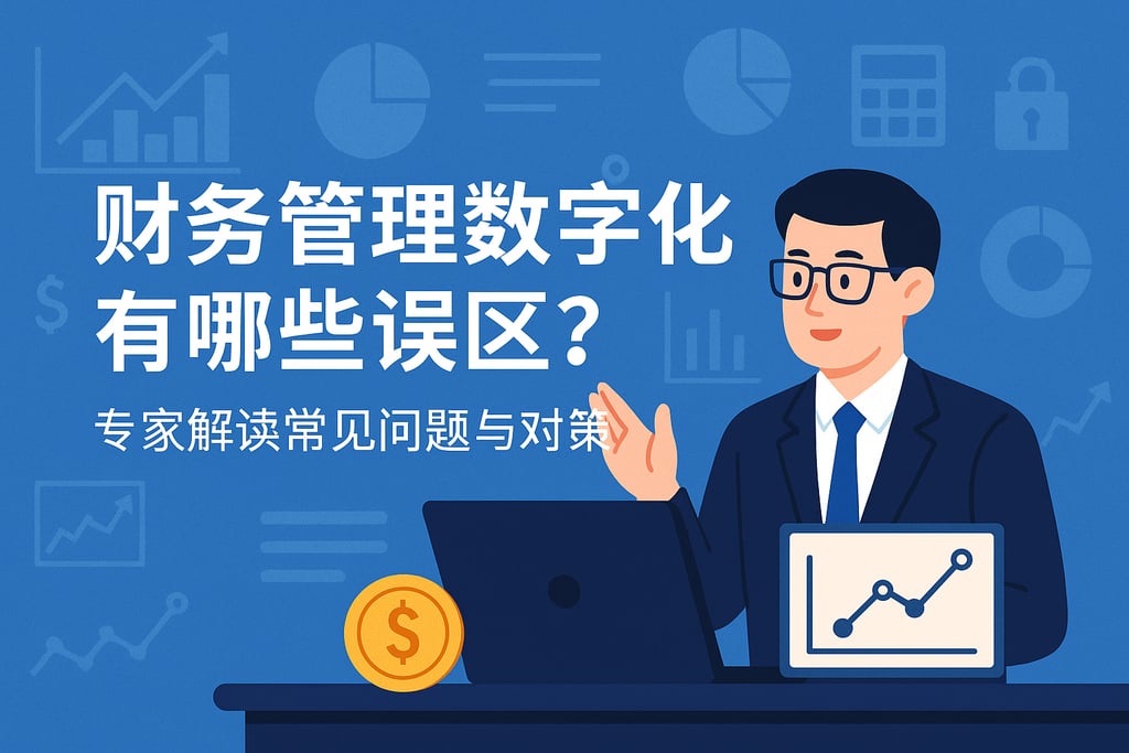 财务管理数字化有哪些误区？专家解读常见问题与对策