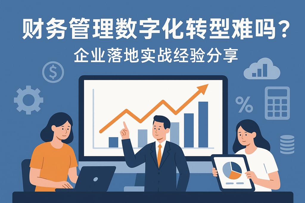 财务管理数字化转型难吗？企业落地实战经验分享
