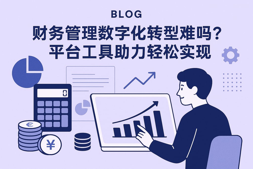 财务管理数字化转型难吗？平台工具助力轻松实现