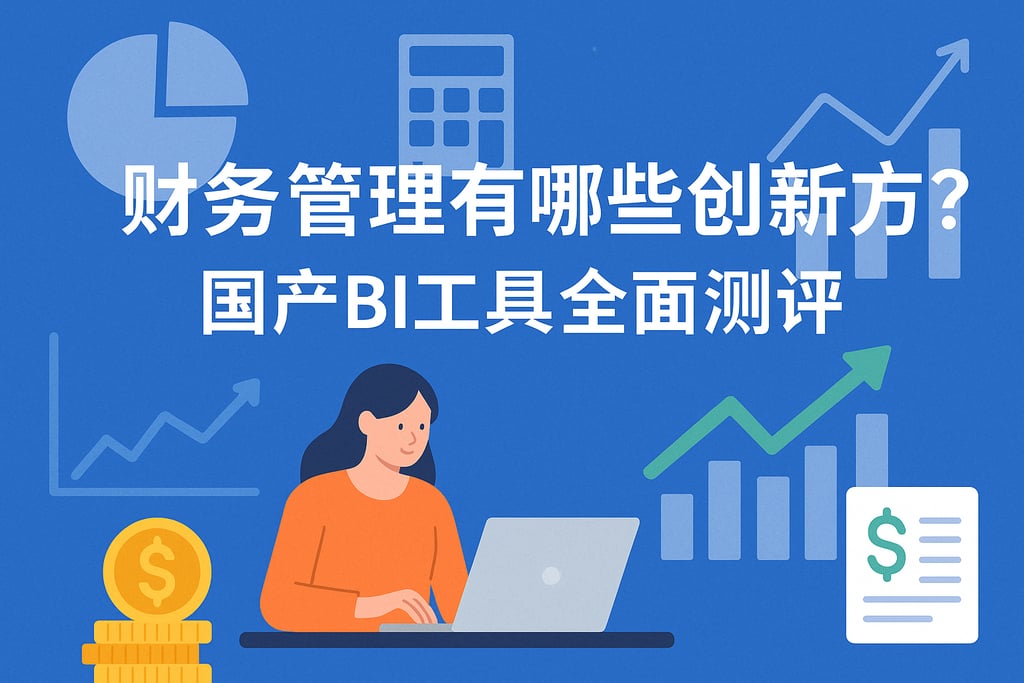 财务管理有哪些创新方法？国产BI工具全面测评