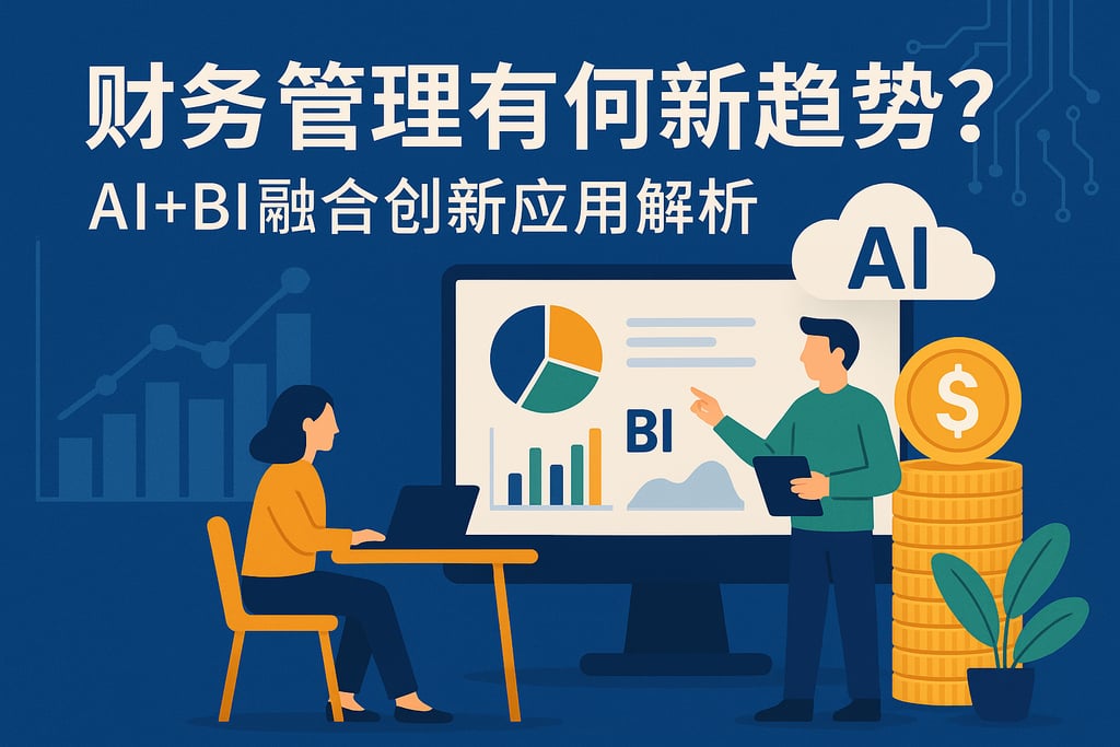财务管理有哪些新趋势？AI+BI融合创新应用解析