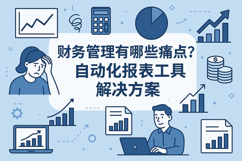 财务管理有哪些痛点？自动化报表工具解决方案