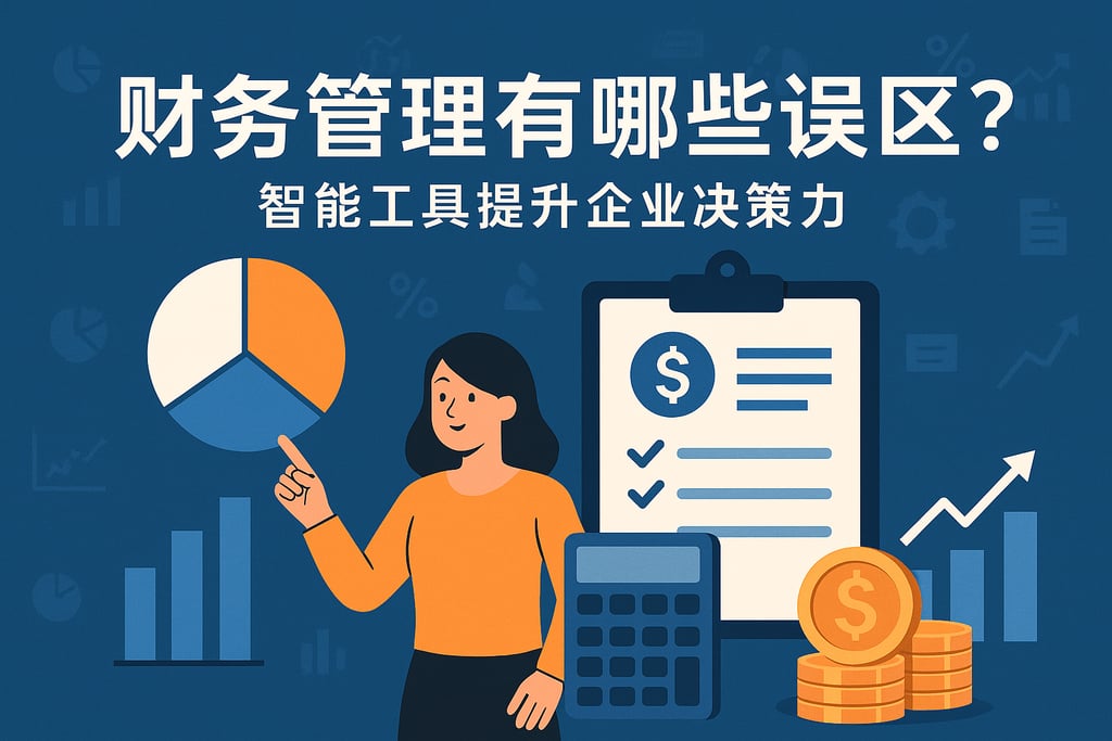 财务管理有哪些误区？智能工具提升企业决策力