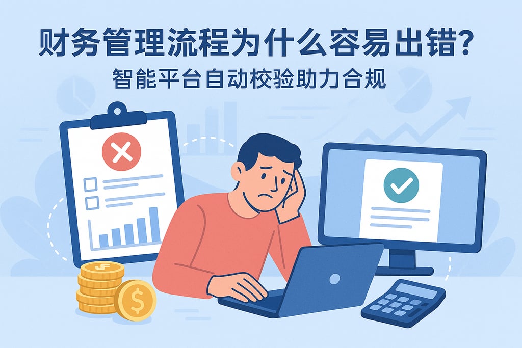 财务管理流程为什么容易出错？智能平台自动校验助力合规