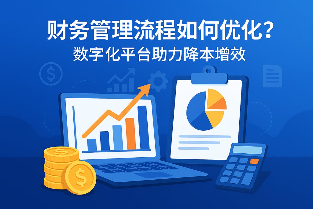 财务管理流程如何优化？数字化平台助力降本增效