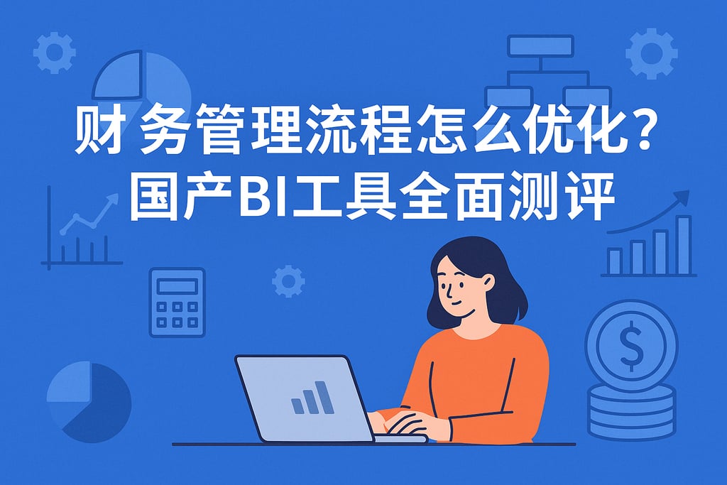财务管理流程怎么优化？国产BI工具全面测评