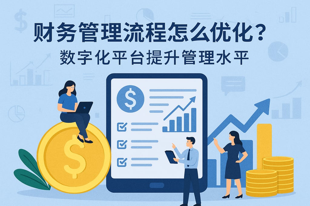 财务管理流程怎么优化？数字化平台提升管理水平