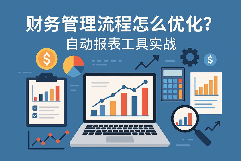 财务管理流程怎么优化？自动报表工具实战