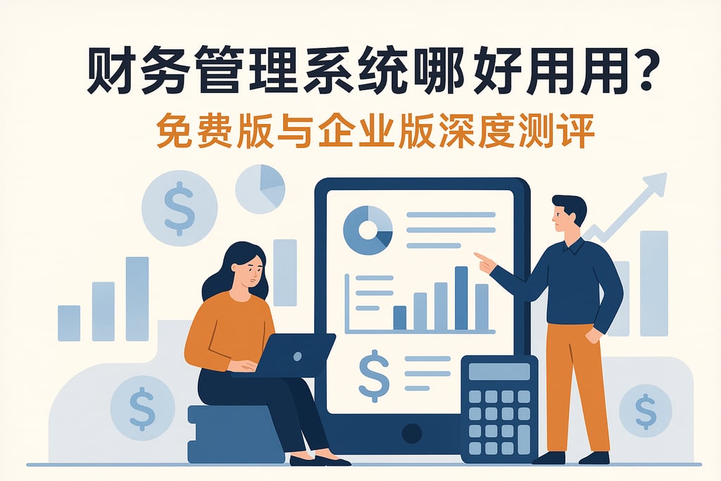 财务管理系统哪个好用？免费版与企业版深度测评