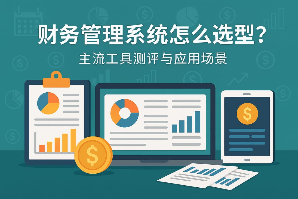 财务管理系统怎么选型？主流工具测评与应用场景