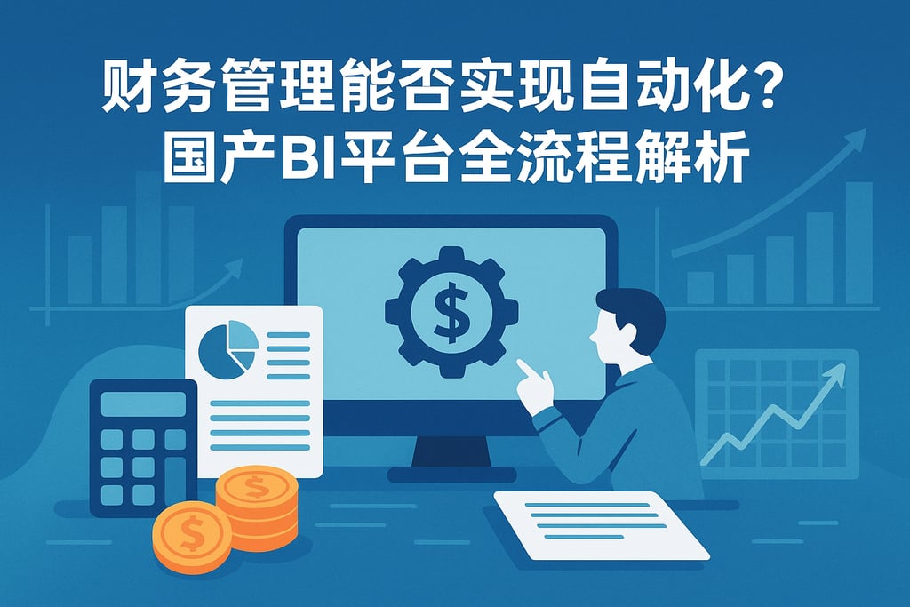 财务管理能否实现自动化？国产BI平台全流程解析