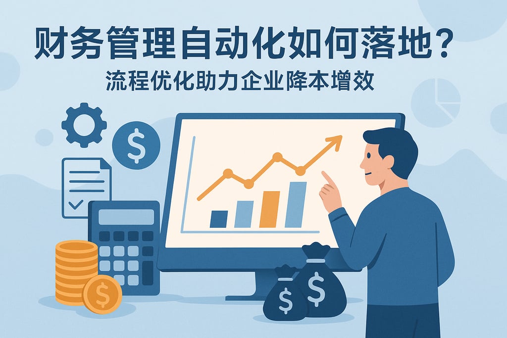 财务管理自动化如何落地？流程优化助力企业降本增效