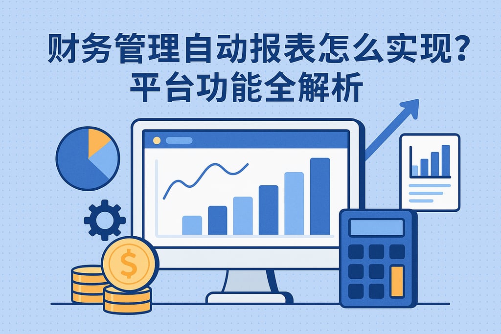 财务管理自动报表怎么实现？平台功能全解析