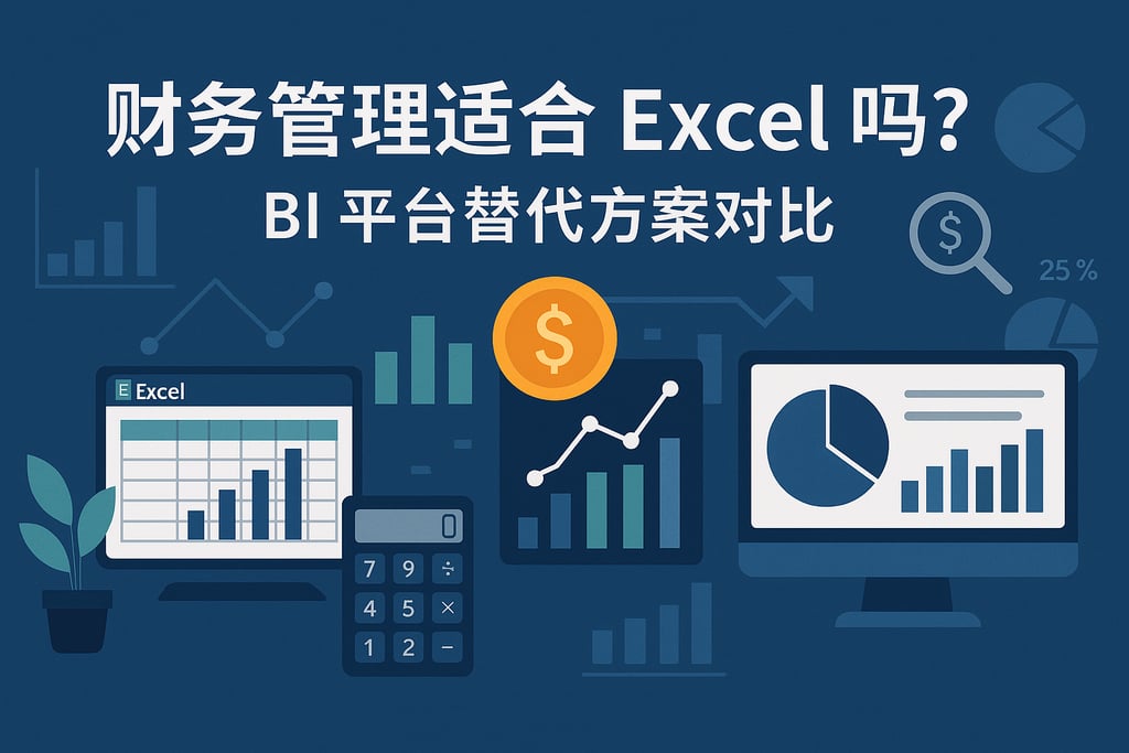 财务管理适合Excel吗？BI平台替代方案对比