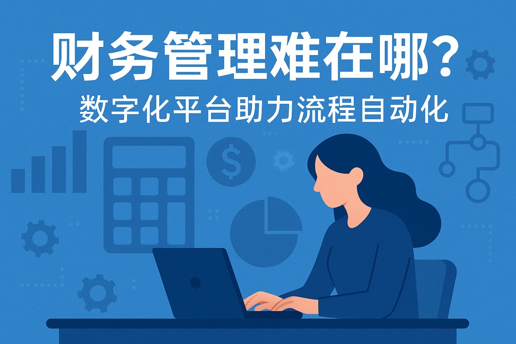 财务管理难在哪？数字化平台助力流程自动化