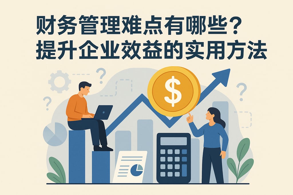 财务管理难点有哪些？提升企业效益的实用方法