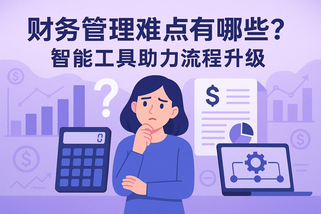财务管理难点有哪些？智能工具助力流程升级
