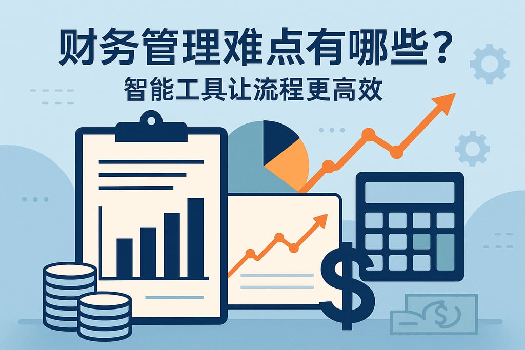 财务管理难点有哪些？智能工具让流程更高效