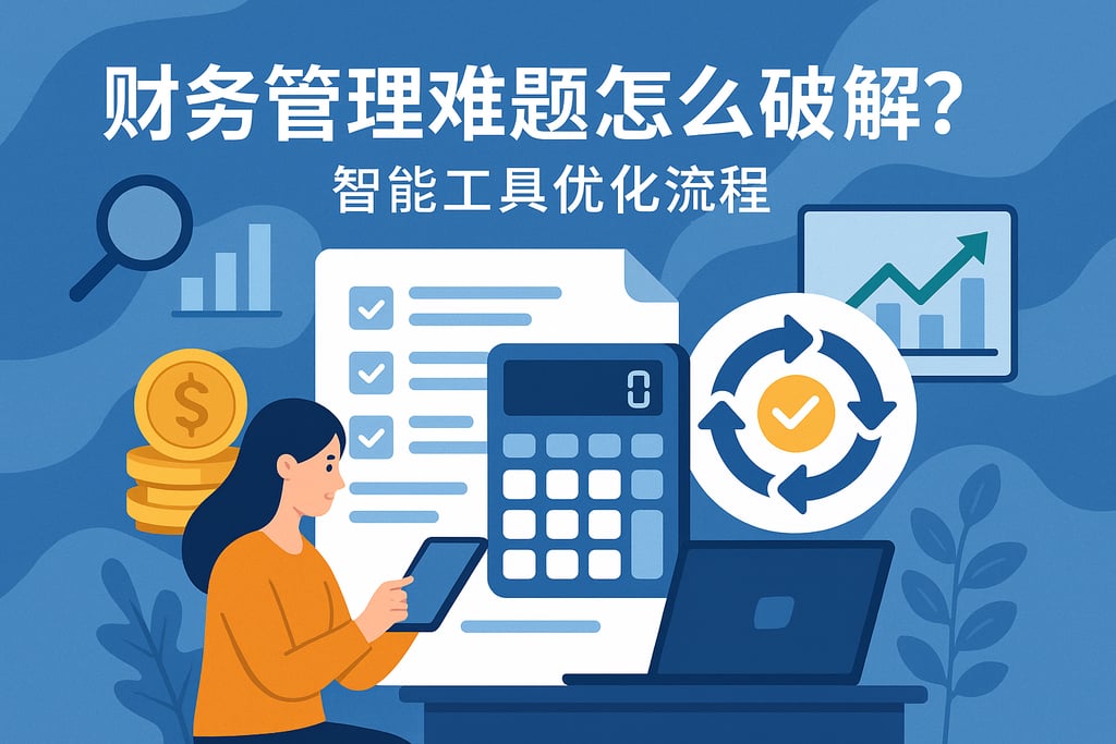 财务管理难题怎么破解？智能工具优化流程