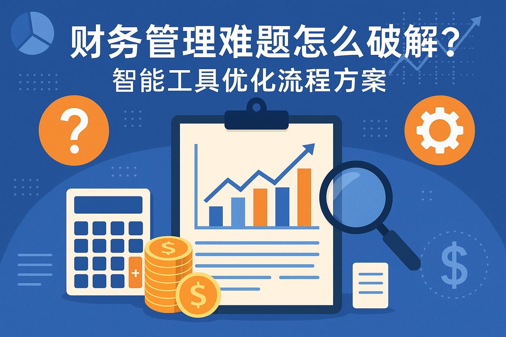 财务管理难题怎么破解？智能工具优化流程方案