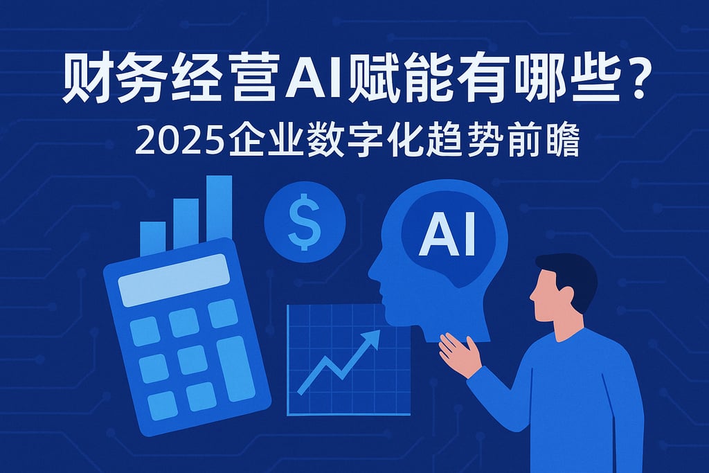 财务经营AI赋能有哪些？2025企业数字化趋势前瞻